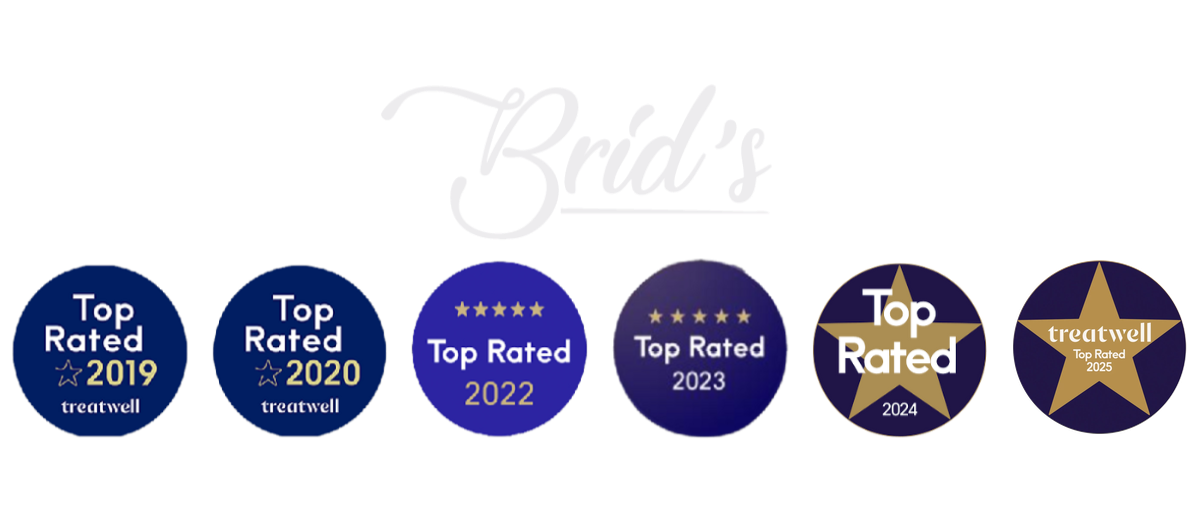 Treatwell Top Rated awards 2019 to 2025